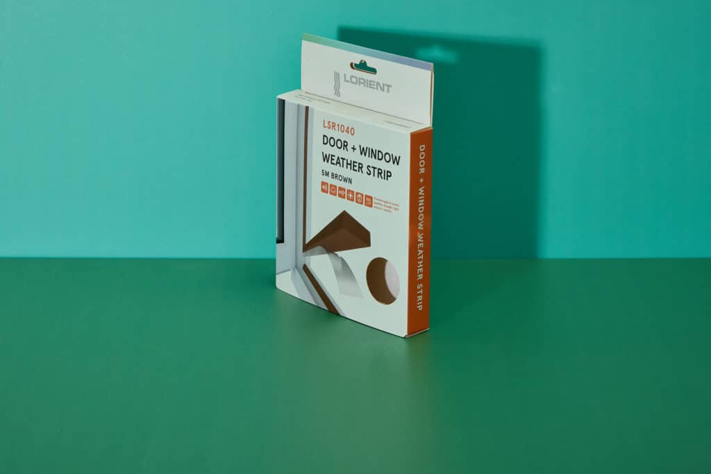 Lorient Tuck End Retail Box Printing with Euro Slot Hanger