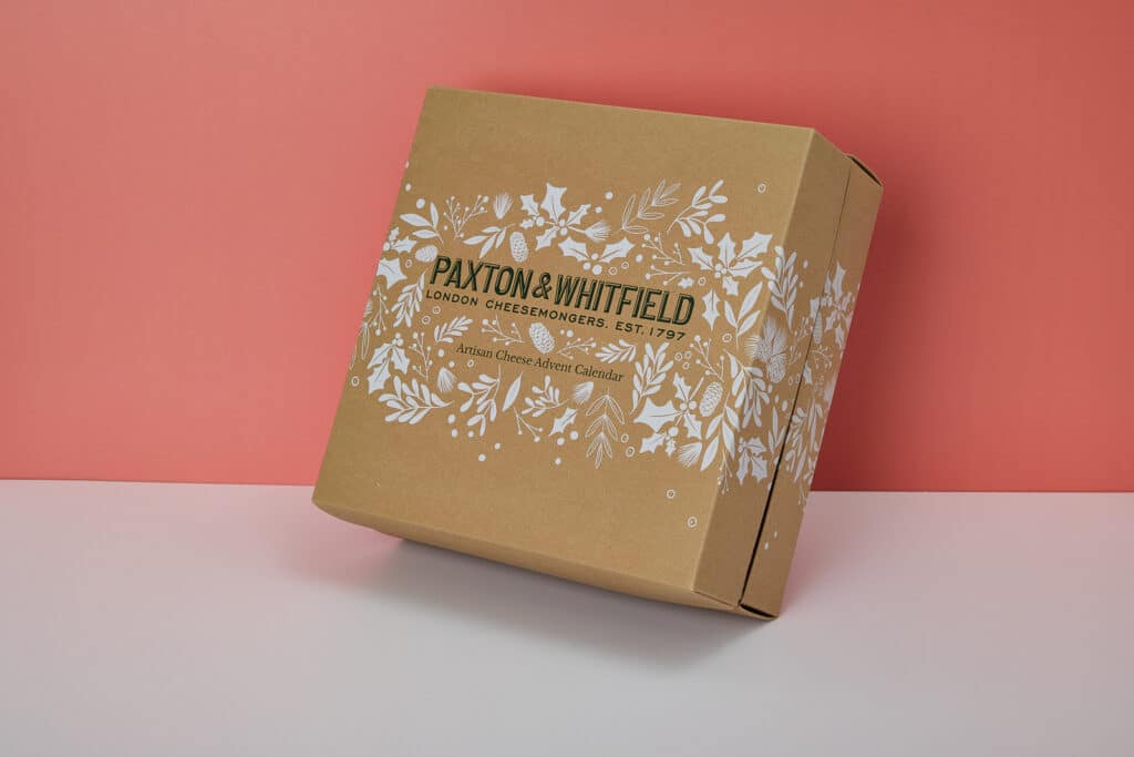Paxton cheese promotional advent calendar printing